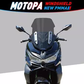 Мотоцикл SR4MAX модифицированное лобовое стекло переднее лобовое стекло лобовое стекло ветровое стекло повышенное для Loncin VOGE SR4 MAX 2022-2024 Transparent 48cm