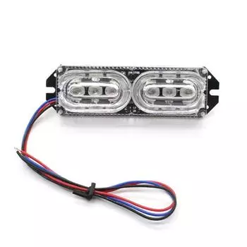 Мотоцикл Тормоз Поворотник Синий Светодиодный Фонарь Предупреждение Задний Мигающий Аварийный Свет