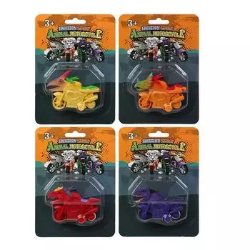 Мотоцикл Животное 18 х 13 см