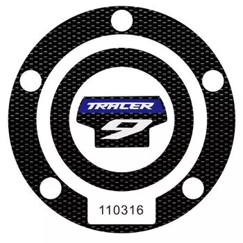 Мотоциклетная 3D-накладка на топливный бак из углеродного волокна, наклейка для защиты деталей кузова для YAMAHA TRACER 900 TRACER 9 110316