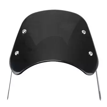 Мотоциклетная фара, лобовое стекло, универсальный 5-7 дюймов для Honda Kawasaki Suzuki, ветровой дефлектор, ветровое стекло чёрный