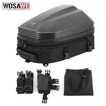 Мотоциклетная хвостовая сумка WOSAWE для мотокросса на заднем сиденье, большой багаж 18-24 л