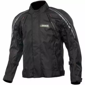Мотоциклетная куртка Komine Full Ear System черная 2XL 1285 для всех сезонов, стандарт CE, уровень 2, стандарт CE, защита JK-599 чёрный