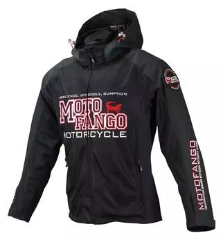 Мотоциклетная куртка Komine Half Mesh Parka XL 1174 для осени и зимы Материал сетки Стандарт CE Уровень 2 Стандарт CE Защита Черный/Красный MJ-004 Весна,