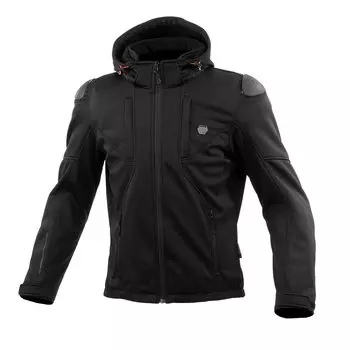 Мотоциклетная куртка с высокой степенью защиты Soft Shell System Parka Black 3XL [Komine] JK-623 чёрный