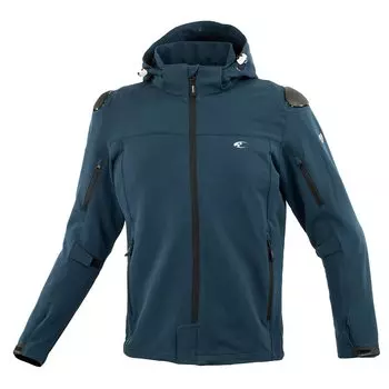 Мотоциклетная куртка с высокой защитой Cool Dry Parka Navy L [KOMINE] JK-163 07-163 Мужская тёмно-синий