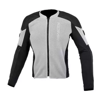 Мотоциклетная куртка светло-серая L [KOMINE] 07-173 мужская JK-173 светло-серый