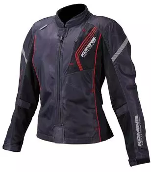 Мотоциклетная куртка WM [KOMINE] 07-128 женская черная/красная