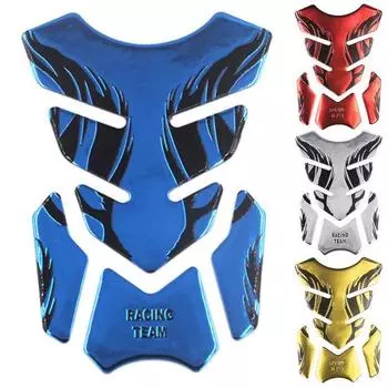 Мотоциклетная мазутная наклейка на бензобак, защитная крышка, наклейка на рыбью кость для Yamaha золотистый