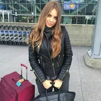 Мотоциклетная мягкая байкерская женская куртка из натуральной овчины ручной работы, новая кожаная черная куртка XS чёрный