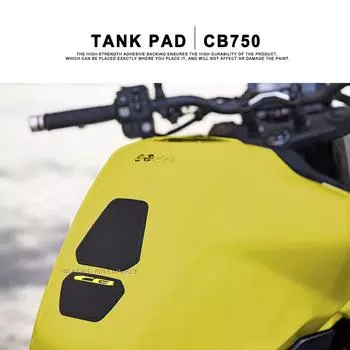 Мотоциклетная накладка на бензобак, противоскользящая защитная наклейка, наколенник, наклейки для HONDA CB750 CB 750 HORNET чёрный