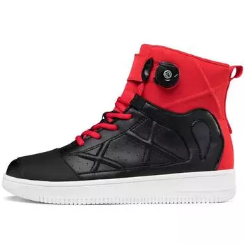 Мотоциклетная обувь Мотоциклетная обувь для верховой езды Мужская рыцарская обувь для доски Мотоциклетные ботинки Гоночные ботинки Мотоциклетное снаряжение 36 красный