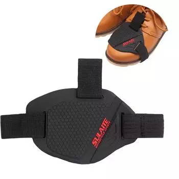 Мотоциклетная обувь, сапоги, протектор, носок, чехол для ботинка, защитное снаряжение чёрный