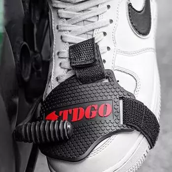 Мотоциклетная панель переключения передач, регулируемая прочная крышка переключения передач, защита обуви для KTM EXC 300 BETA Honda для Yamaha Suzuki Kawasaki чёрный