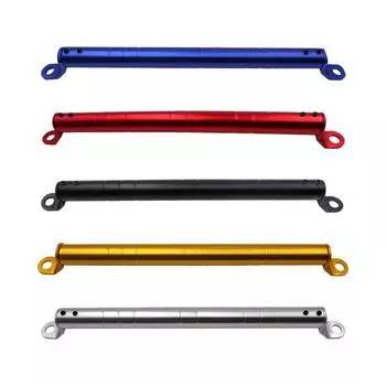 Мотоциклетная перекладина, кронштейн для балансировочной ручки мотоцикла, алюминиевый сплав, универсальная прочная, премиум-класса, удлиненная перекладина для USB чёрный