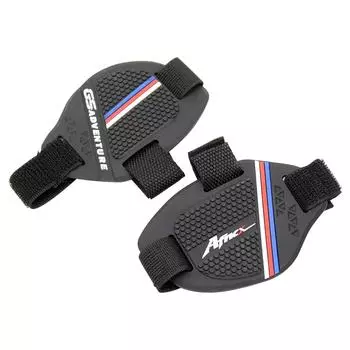 Мотоциклетная подушка переключения передач, бахилы, противоскользящая защита багажника, защита рычага переключения передач 2 чёрный