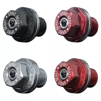 Мотоциклетная пробка для слива масла M12x1.5 Магнитная пробка для слива масла с ЧПУ алюминиевый болт для слива поддона с гайкой и прокладкой бежевый