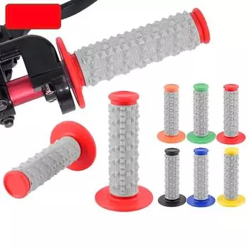 Мотоциклетная ручка 7/8 для квадроцикла Pit Dirt, резиновая ручка, сменная подушка, верхняя ручка чёрный