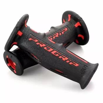 Мотоциклетная ручка Daytona PROGRIP для руля диаметром 120 мм, гелевый наконечник, проникновение 601, тип красный 98024 22,2, антивибрационный красный