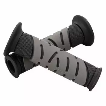 Мотоциклетная ручка Daytona PROGRIP для руля диаметром 125 мм, гелевый наконечник, проникновение 719, тип 98046, 22,2, антивибрационная, черная/серая