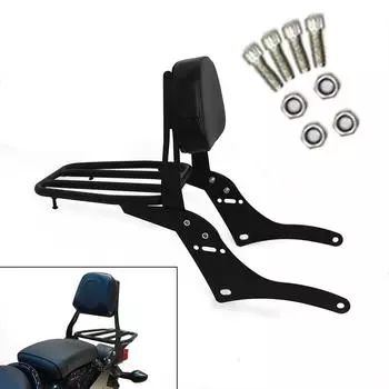 Мотоциклетная съемная задняя спинка Sissy Bar с багажником для Honda Rebel 300 500 CMX300 CMX500 CMX 300 500 2017-2025