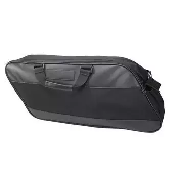 Мотоциклетная седельная сумка, боковая багажная сумка, седельная сумка, водонепроницаемая портативная боковая сумка для хранения для путешествий чёрный