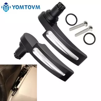 Мотоциклетная седельная сумка крышка подъемника защелка ручка рычаг черный для Harley Touring FLHX FLTR 2014-2024 чёрный