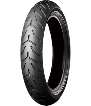 Мотоциклетная шина DUNLOP D408 передняя 90/90-19 M/C 52H бескамерная (TL) Логотип Harley-Davidson, черная боковина (BW) 288309 Для двухколесного мотоцикла