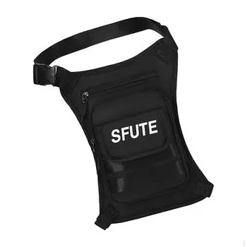 Мотоциклетная сумка на бедро с регулируемыми ремнями для приключений на свежем воздухе зелёный