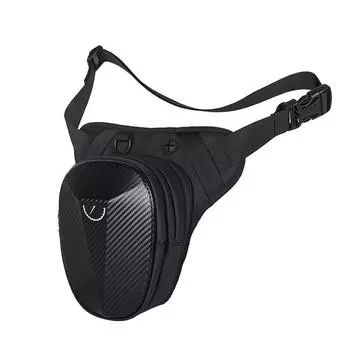 Мотоциклетная сумка, водонепроницаемая мотоциклетная сумка для ног, поясная сумка, мотоциклетная сумка для масла, нагрудная сумка чёрный