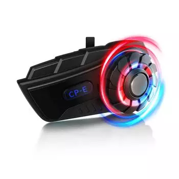 Мотоциклетная связь Moman H2 PRO 1000 м одновременная DSP CVC музыка IP65 голосовая навигация музыка IP65 простая с японскими инструкциями для нескольких 1 чёрный