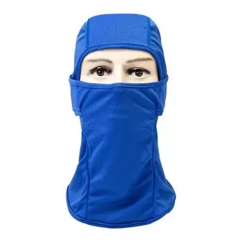 Мотоциклетная теплая уличная маска-балаклава на все лицо, лыжная защита шеи, черная DarkBlue