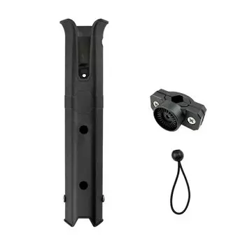 Мотоциклетная удочка для удочки Мотоциклетная стойка для удочки и держатель для скутера Каяка, держатель, (черный) чёрный