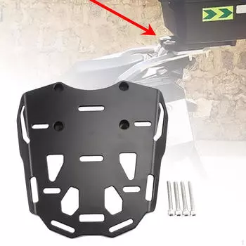 Мотоциклетная задняя багажная полка, простая в установке, замена, аксессуары из алюминиевого сплава