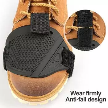 Мотоциклетная застежка для переключения передач, дизайн чехла для обуви, эластичная противоскользящая накладка для мотоцикла