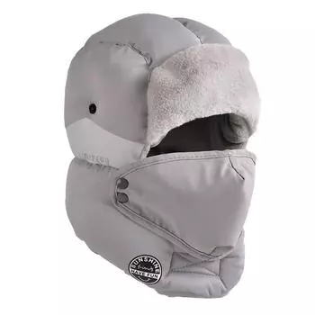 Мотоциклетная зимняя новая вязаная шапка женская маска подогрев и утолщение велосипедной шапки для шеи чёрный