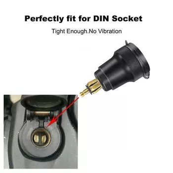 Мотоциклетное автомобильное зарядное устройство Dual USB C QC3.0 быстрая зарядка DIN Hella Type C цифровой дисплей адаптер для BMW R1250GS G650GS F800 R1200