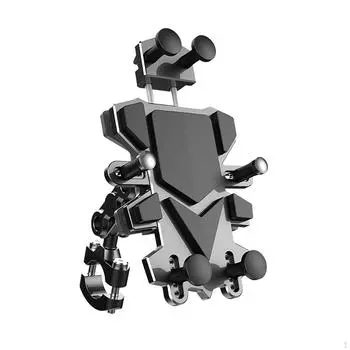 Мотоциклетное крепление для телефона, велосипедный держатель, подставка для скутера, велосипедный аксессуар, регулируемый угол Handlebar Type