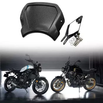 Мотоциклетное лобовое стекло, переднее москитное стекло, передняя пластина ветрового стекла для Xtribute 19-21 2016-2022 Black