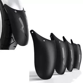Мотоциклетное расширенное переднее крыло с водонепроницаемой оболочкой для заднего колеса и переднего колеса, брызговик, подходящий для мотоциклов