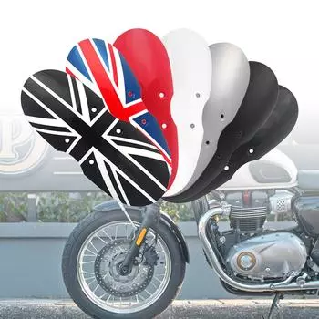 Мотоциклетное ретро короткое переднее крыло Cafe Racer брызговик для Triumph Bonneville T100/Scrambler Thruxton 900 белый