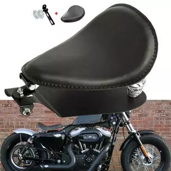 Мотоциклетное сиденье с пружинами, кронштейн для сиденья для Harley 48 Sportster 883 1200 XL Bobber Chopper motorcycle Seat