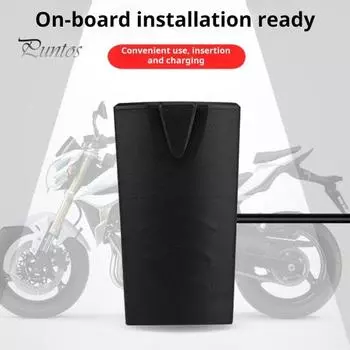 Мотоциклетное USB-зарядное устройство 1.2A, быстрая зарядка телефона, водонепроницаемое зарядное устройство для мотоцикла, аксессуары для телефона, планшета, GPS чёрный
