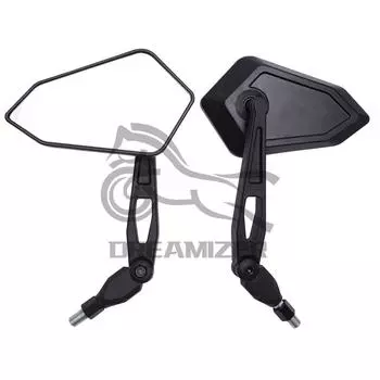 Мотоциклетное зеркало заднего вида для Spiegel Honda Yamaha Kawasaki Suzuki Maverick Booster Scooter M10, боковой вид сзади, эндуро