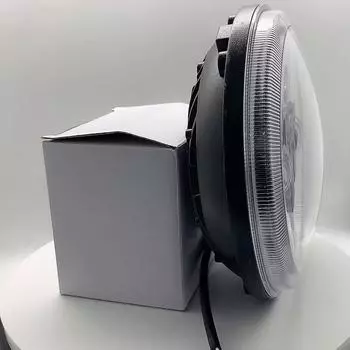 Мотоциклетные 7-дюймовые светодиодные фары, ультра классические RGB-фары, светодиодные DRL, автомобильные фары, аксессуары для мотоциклов для внедорожника Wrangler 1 piece