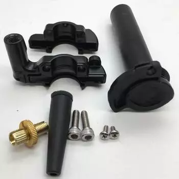Мотоциклетные аксессуары Ktm Off-Road Domino Acceleration Throttle Knob Big Twist Throttle Seat Handle Set Big Twist Grease Handle чёрный