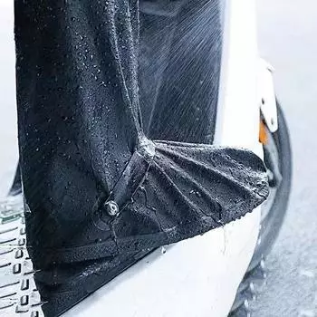 Мотоциклетные ботинки, бахилы, водонепроницаемый мотоциклистский плащ, байкерские непромокаемые ботинки для дождливых дней на открытом воздухе S 36-37 чёрный