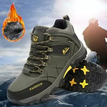 Мотоциклетные ботинки Зимние ботинки Мотосапоги Водонепроницаемая обувь из искусственной кожи Байкерские ботинки для верховой езды Ботильоны 39 чёрный