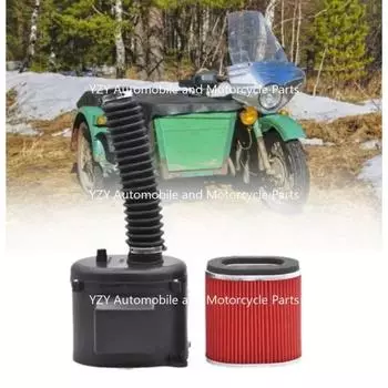 Мотоциклетные детали для трехколесного велосипеда 125 150 200 Воздушный фильтр Воздушный резиновый шланг Элемент Сборка Воздушный фильтр армия зеленый