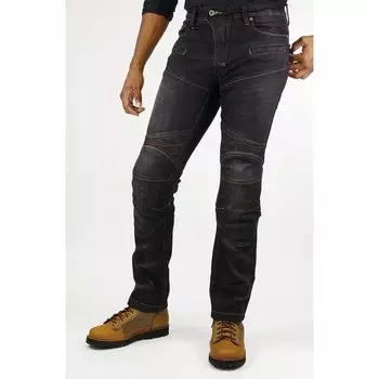 Мотоциклетные джинсы Super Fit KV Denim черные L [KOMINE] PK-7183 07-7183 мужские чёрный